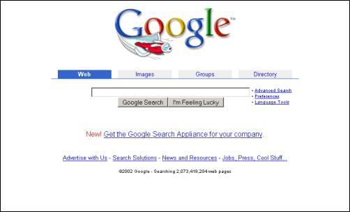 Google 2002