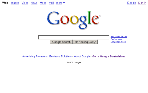 Google 2007